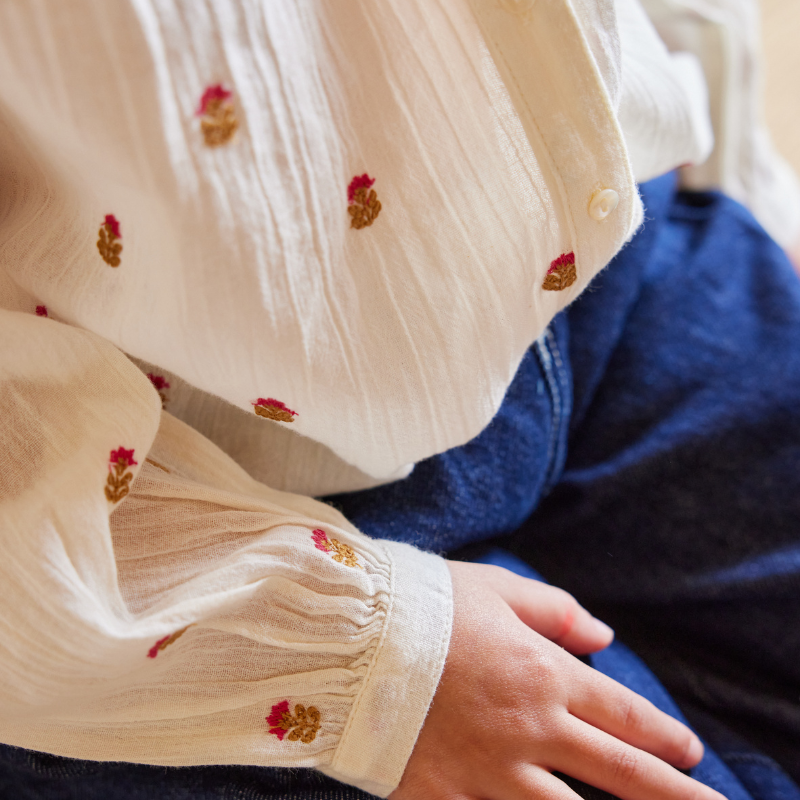Baho Blouse - Ecru