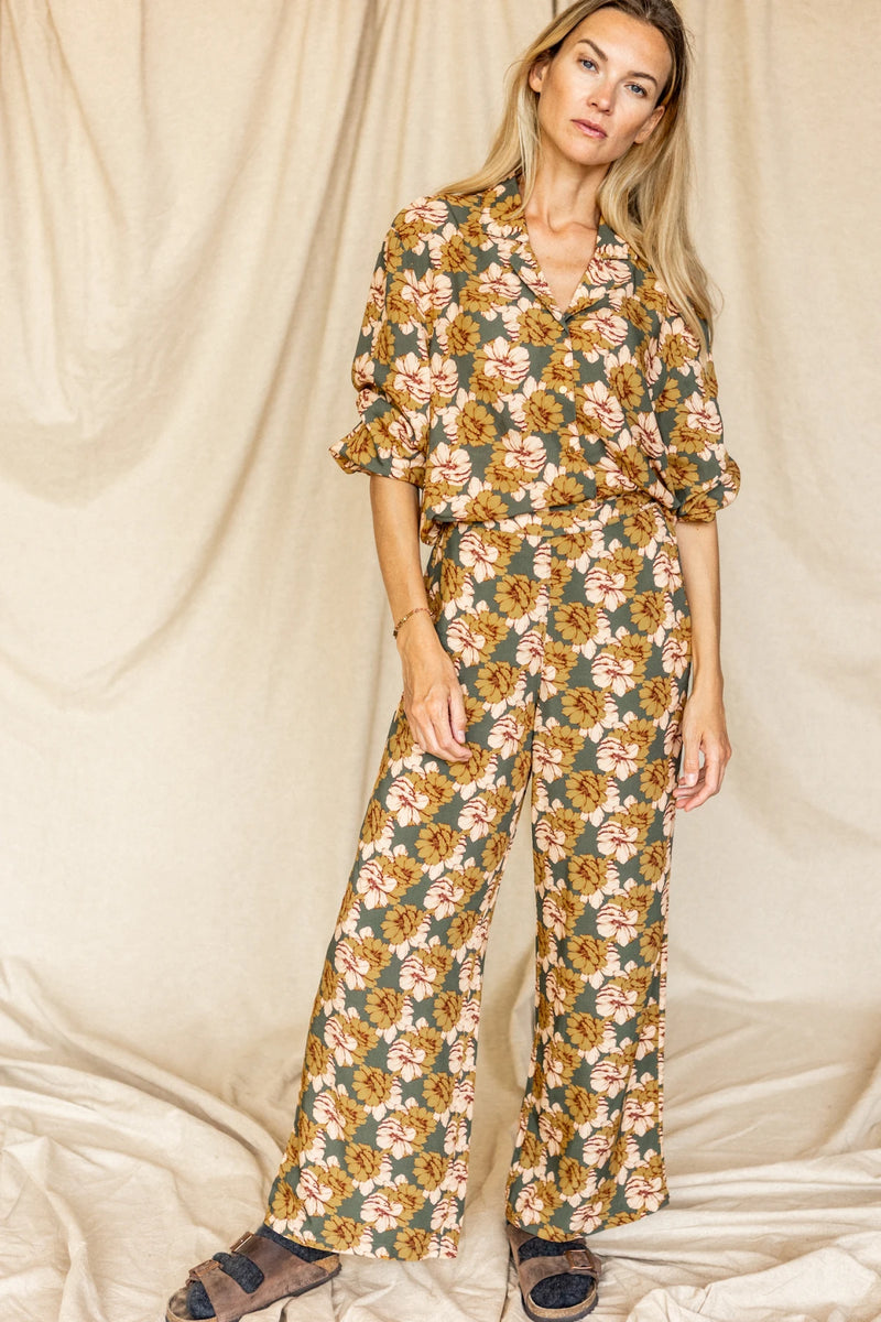 Blouse Balaji - Dahlia Kaki - Femme