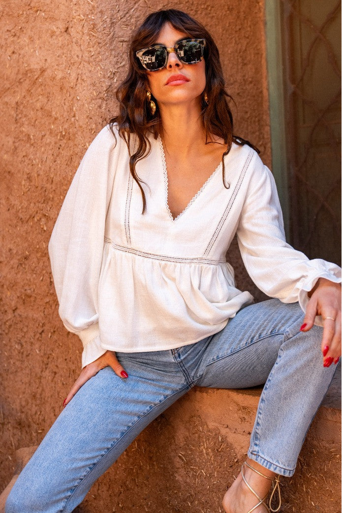Blusa Balior Blanca