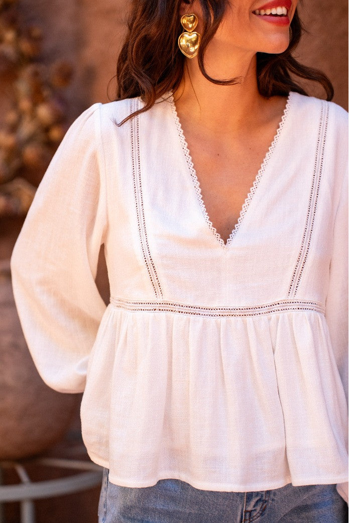 Blusa Balior Blanca