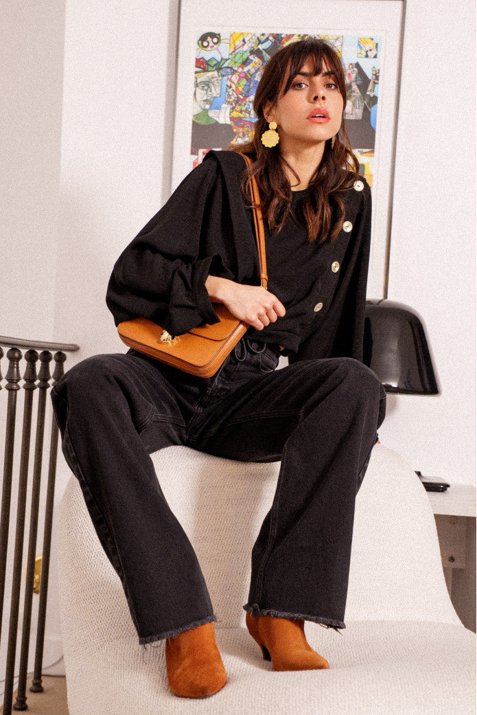 Blusa Banjit Izora Negro