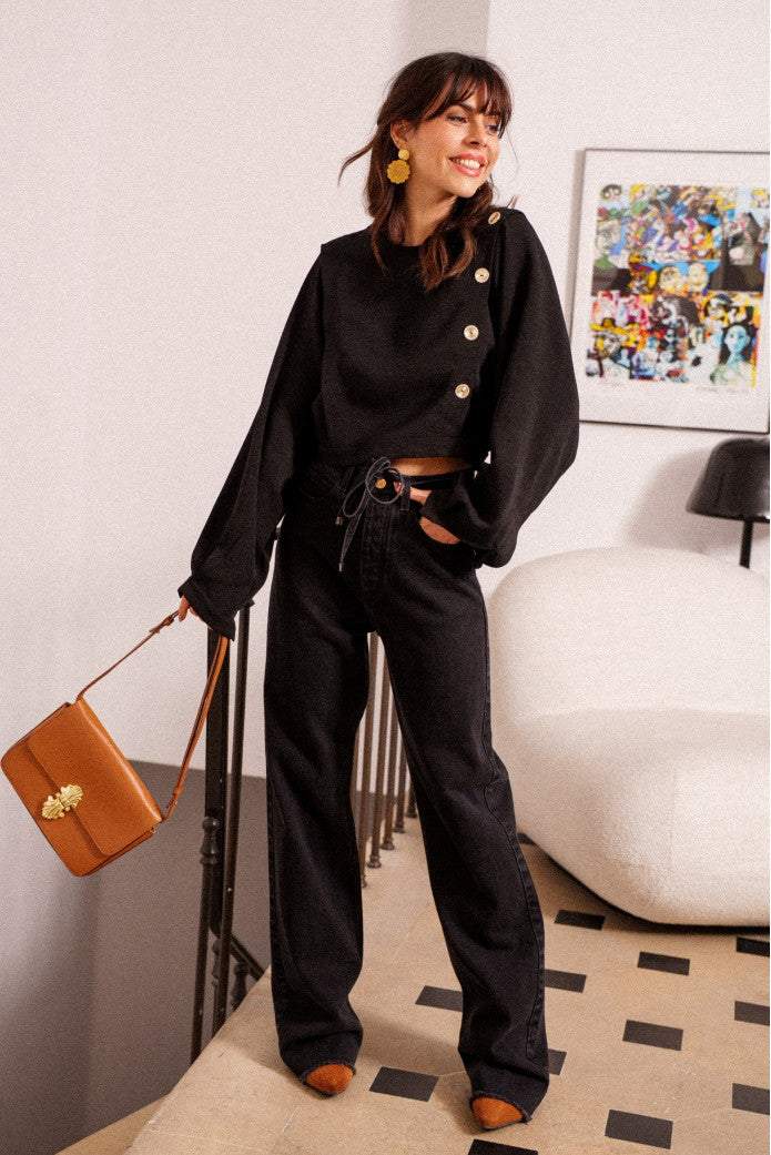 Blusa Banjit Izora Negro