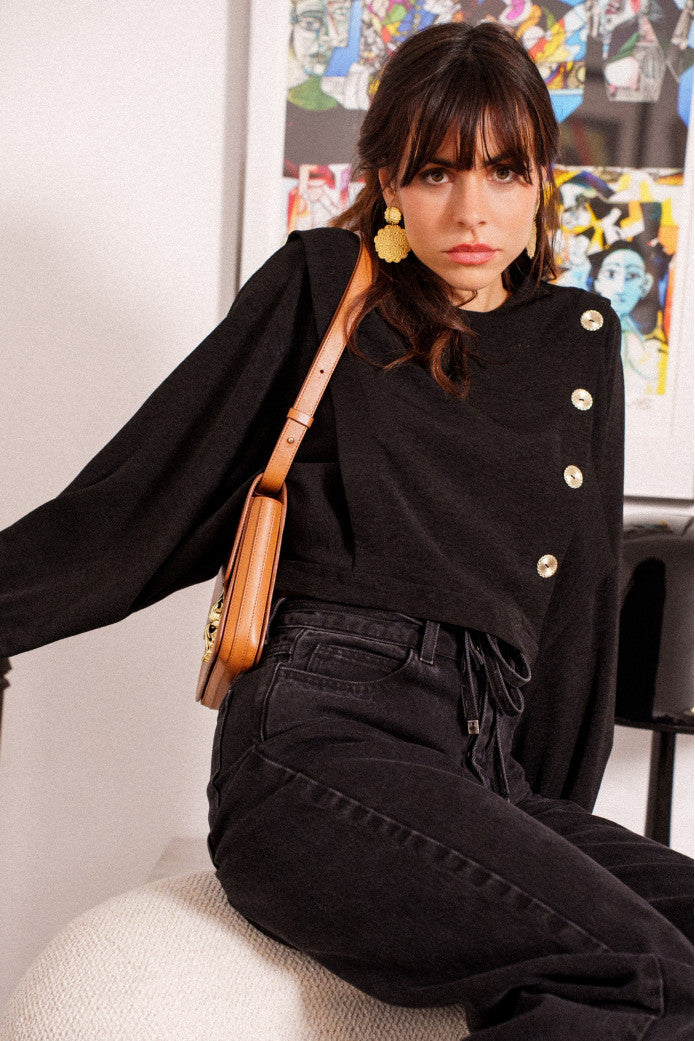 Blusa Banjit Izora Negro