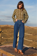 Blouse Bernie Coton Kaki