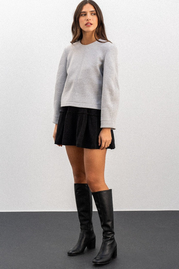 BLUSA BETTINA GRIS