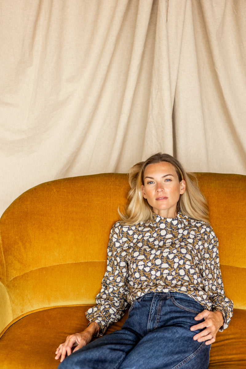 Blouse Bhumi - Tulipe Orage - Femme