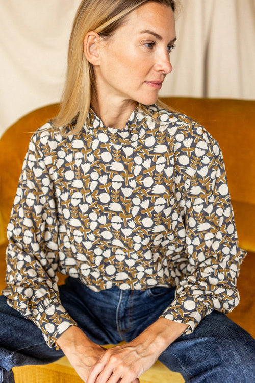 Blouse Bhumi - Tulipe Orage - Femme