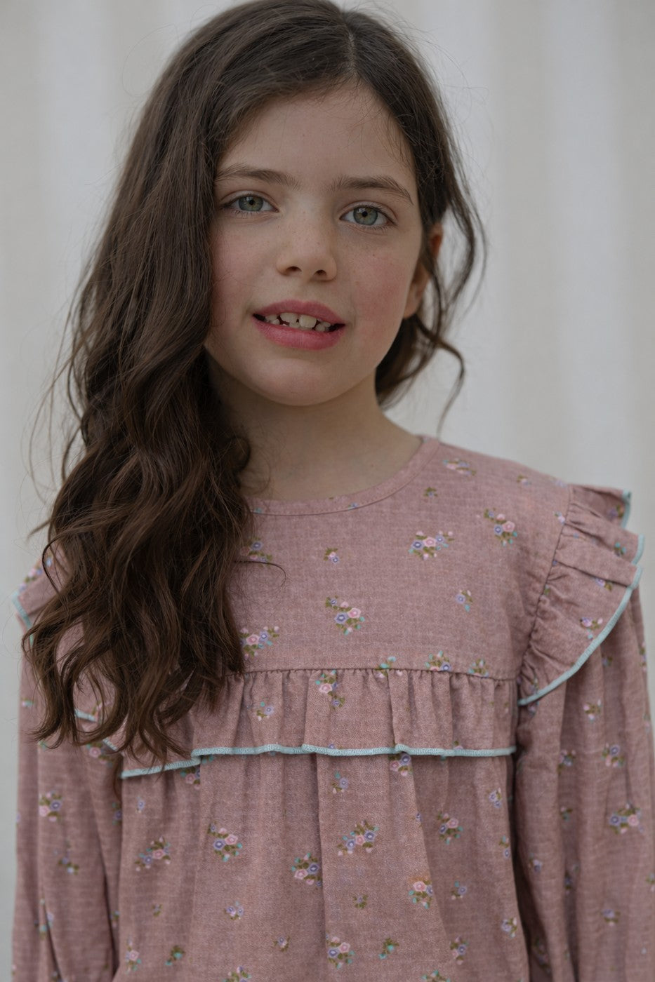Blouse Bianca Vieux Rose - Enfant Fille