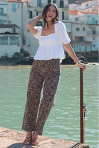 Blusa Blaise Lino Blanco