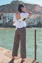 Blusa Blaise Lino Blanco