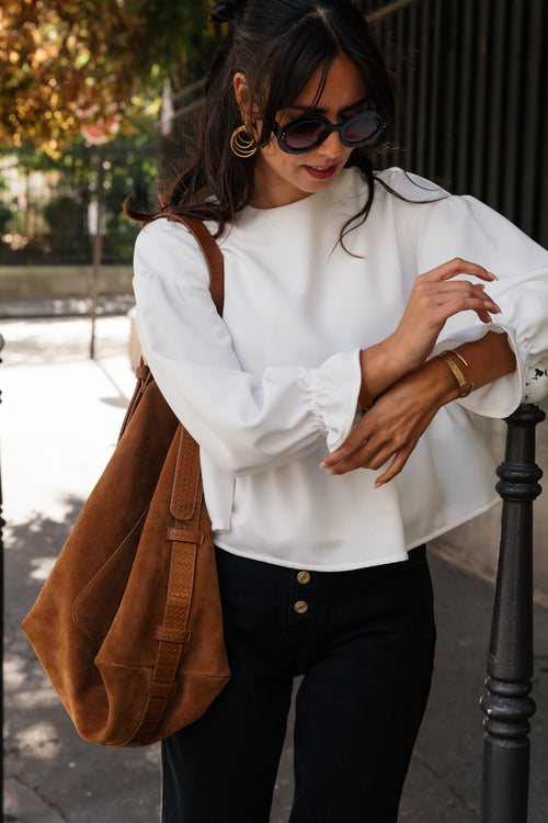 BLOUSE BLISS MANOLAMA ECRU