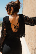 BLUSA BLOSSOM IZMIR NEGRO