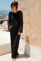 BLUSA BLOSSOM IZMIR NEGRO