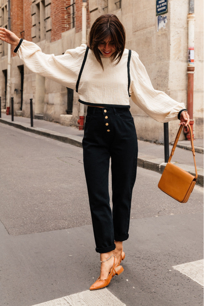 Blusa Bourget Casannela Beige