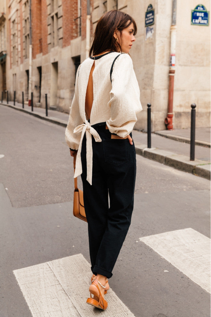 Blusa Bourget Casannela Beige