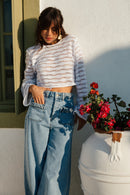 BLOUSE BRENDA ARAGNA BLANC