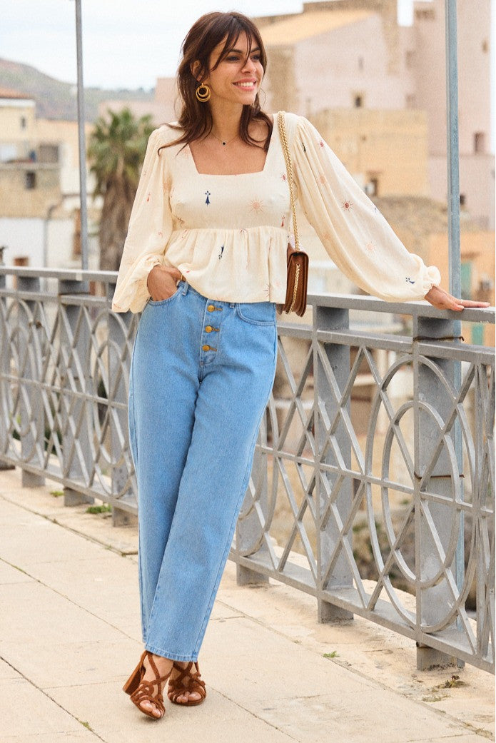 Briséis Armelin Print Blouse