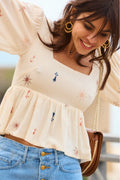Briséis Armelin Print Blouse