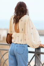 Briséis Armelin Print Blouse