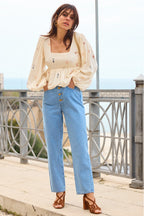 Briséis Armelin Print Blouse