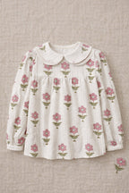 Blouse Barbara Maxi Flowers - Enfant Fille
