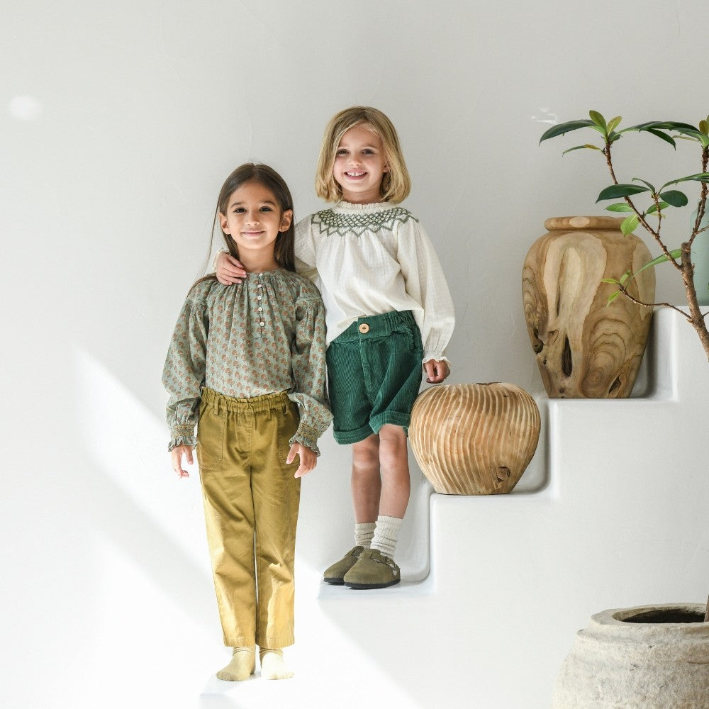 Blouse Noura - Vert Sauge