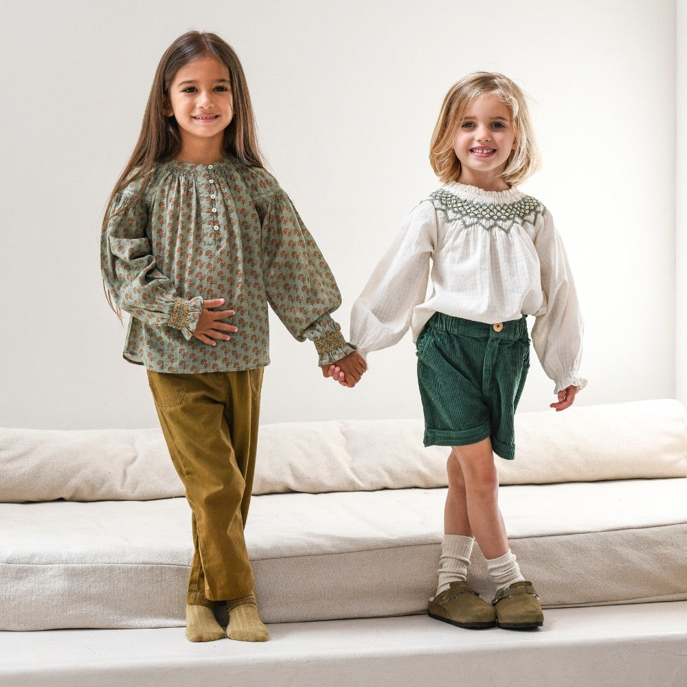 Blouse Noura - Vert Sauge