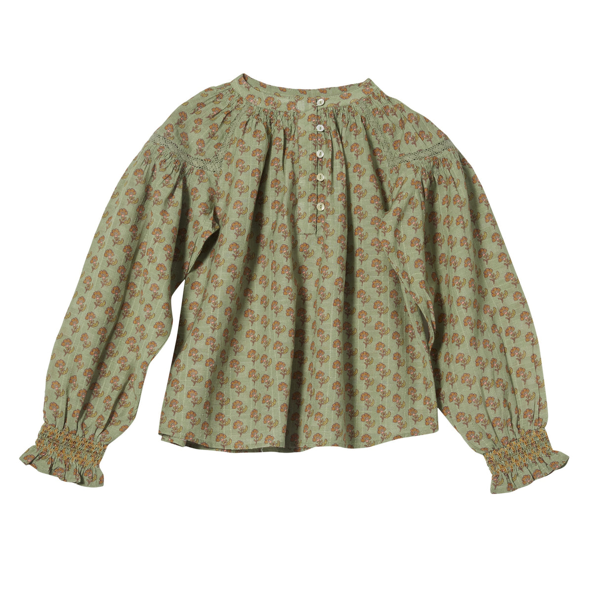 Blouse Noura - Vert Sauge