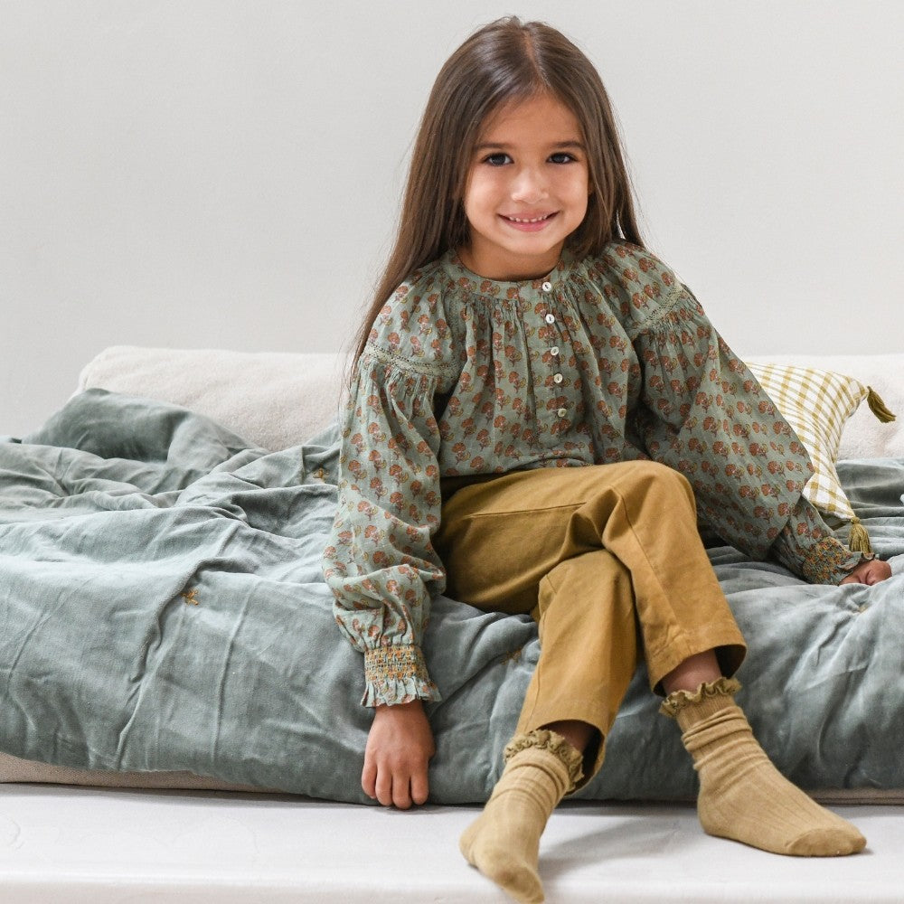 Blouse Noura - Vert Sauge