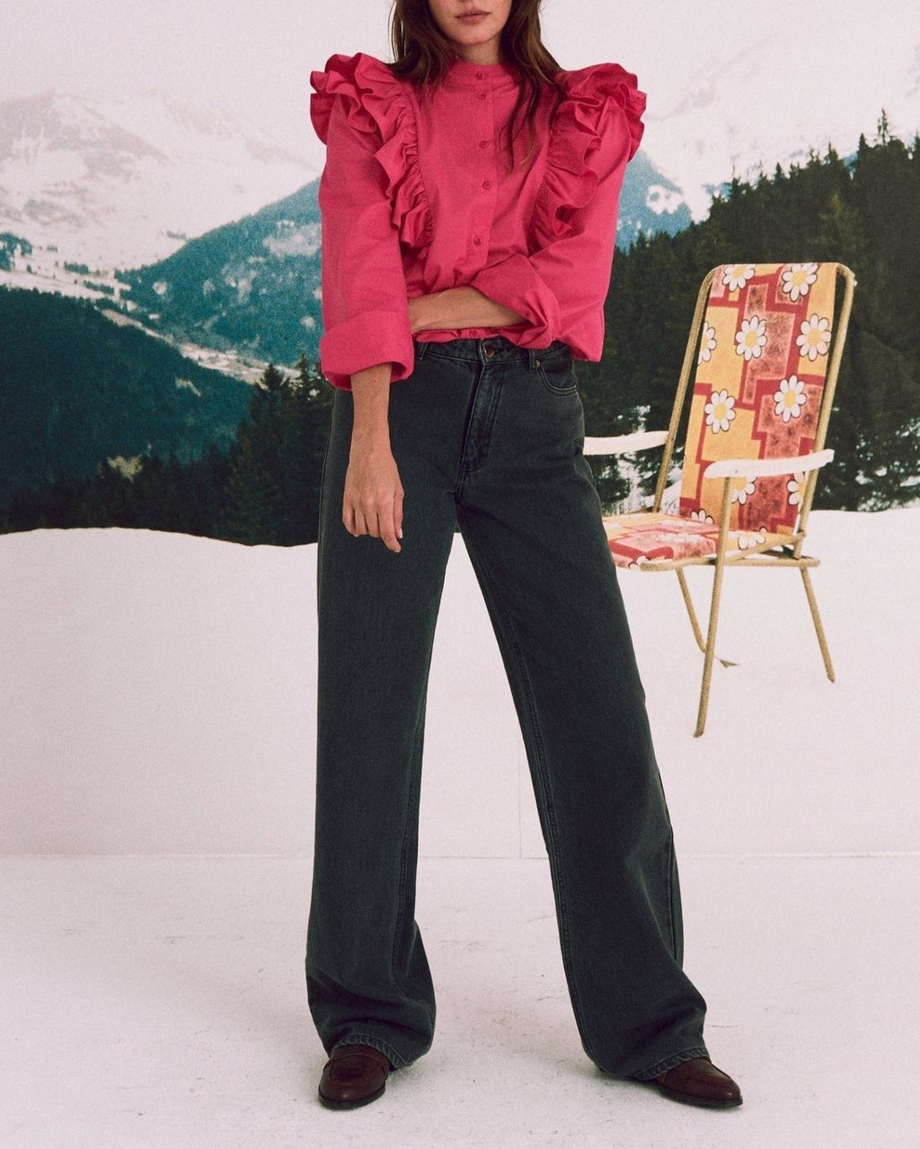 Blouse Leandra Monal - Fuchsia