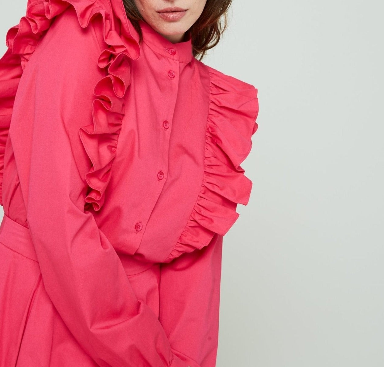 Blouse Leandra Monal - Fuchsia