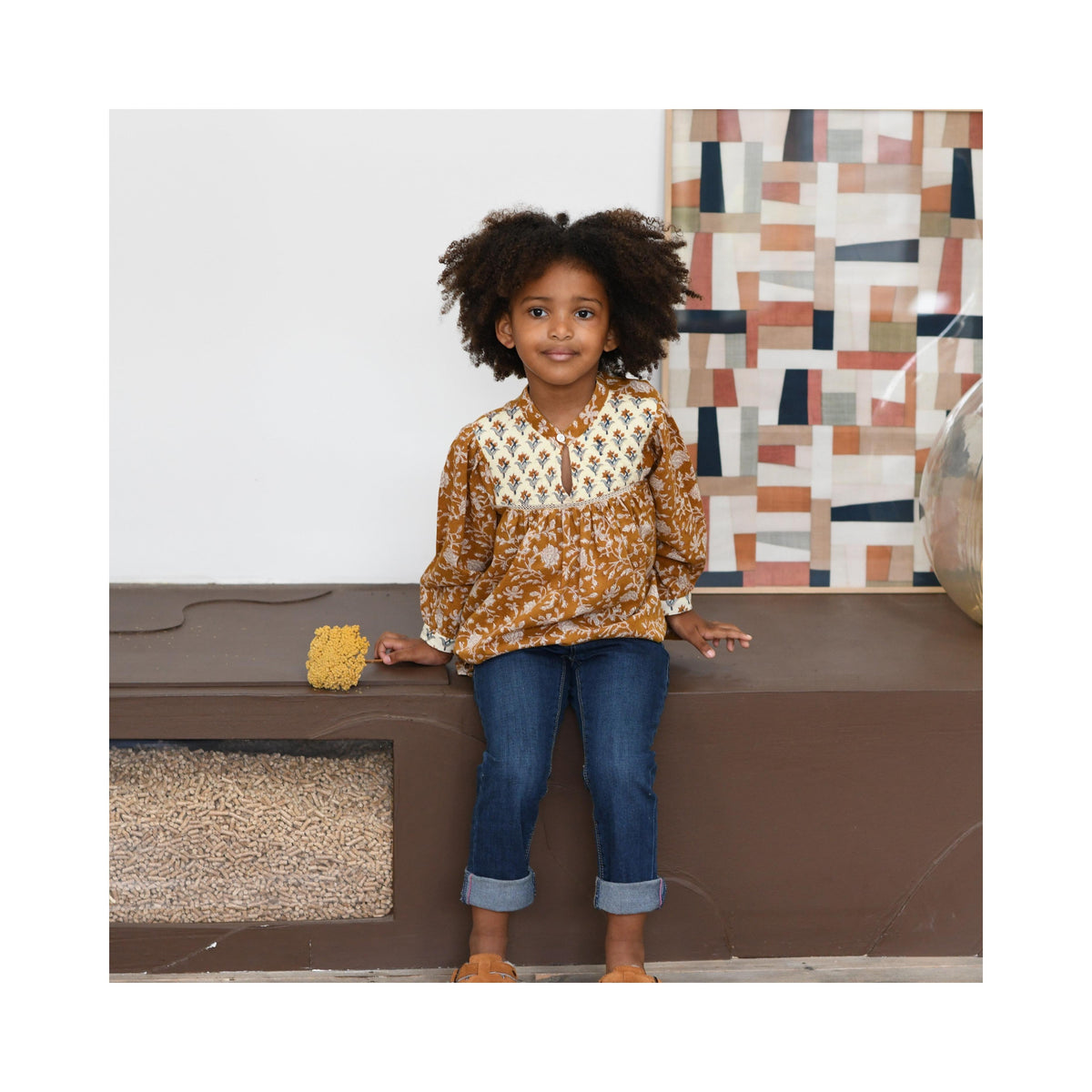 Blouse Miho - Caramel