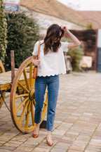MILAN WHITE BLOUSE