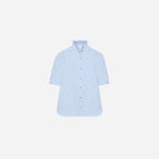 Blouse Samuel - Blanc / Bleu