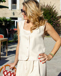 Blouse Selene jean beige