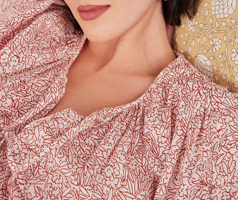Blouse Solivan - Yoko Ecru