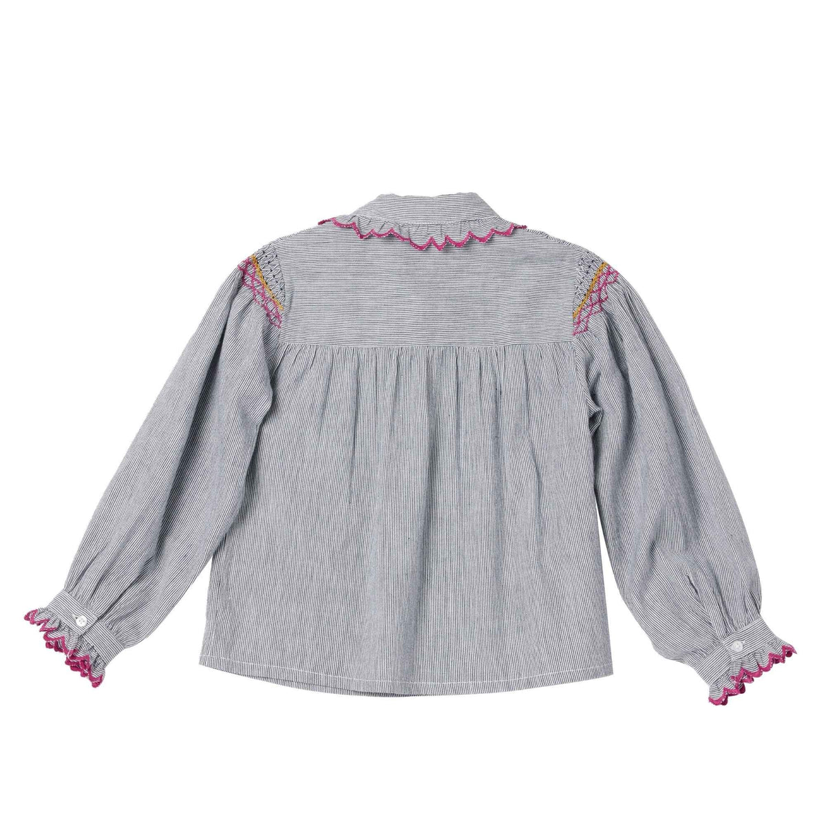 Blouse Sydney - Rayures Bleu/Blanc