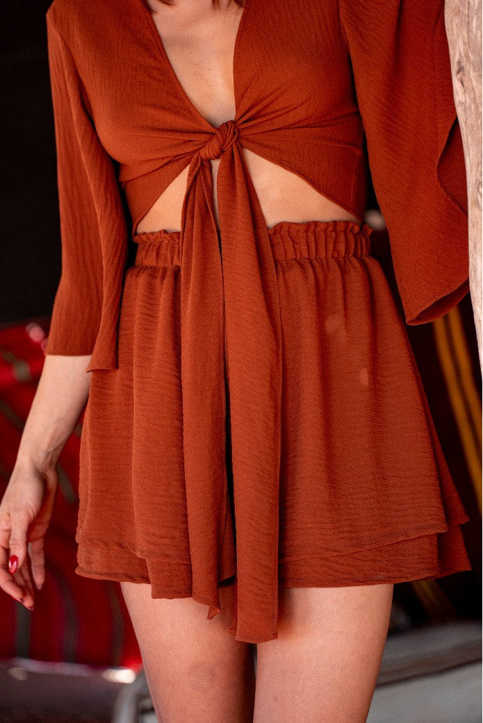 Blusa Tina Marron