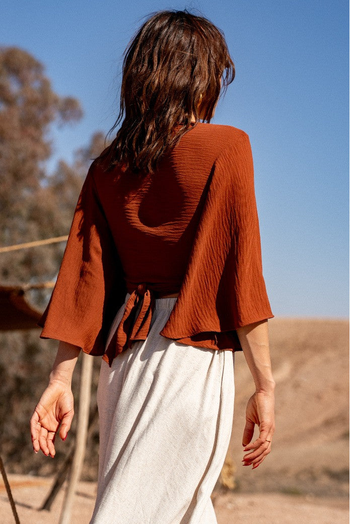 Blusa Tina Marron