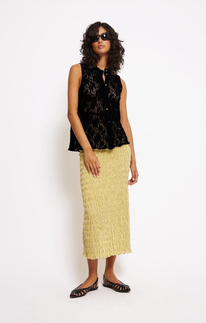 TWIGGY BLOUSE - ROSEANNA