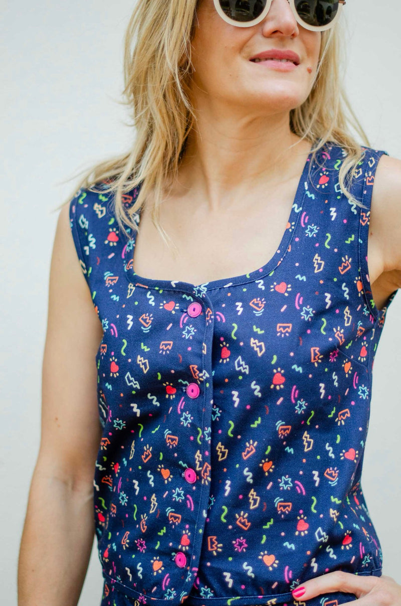 Blouse Selene Confettis