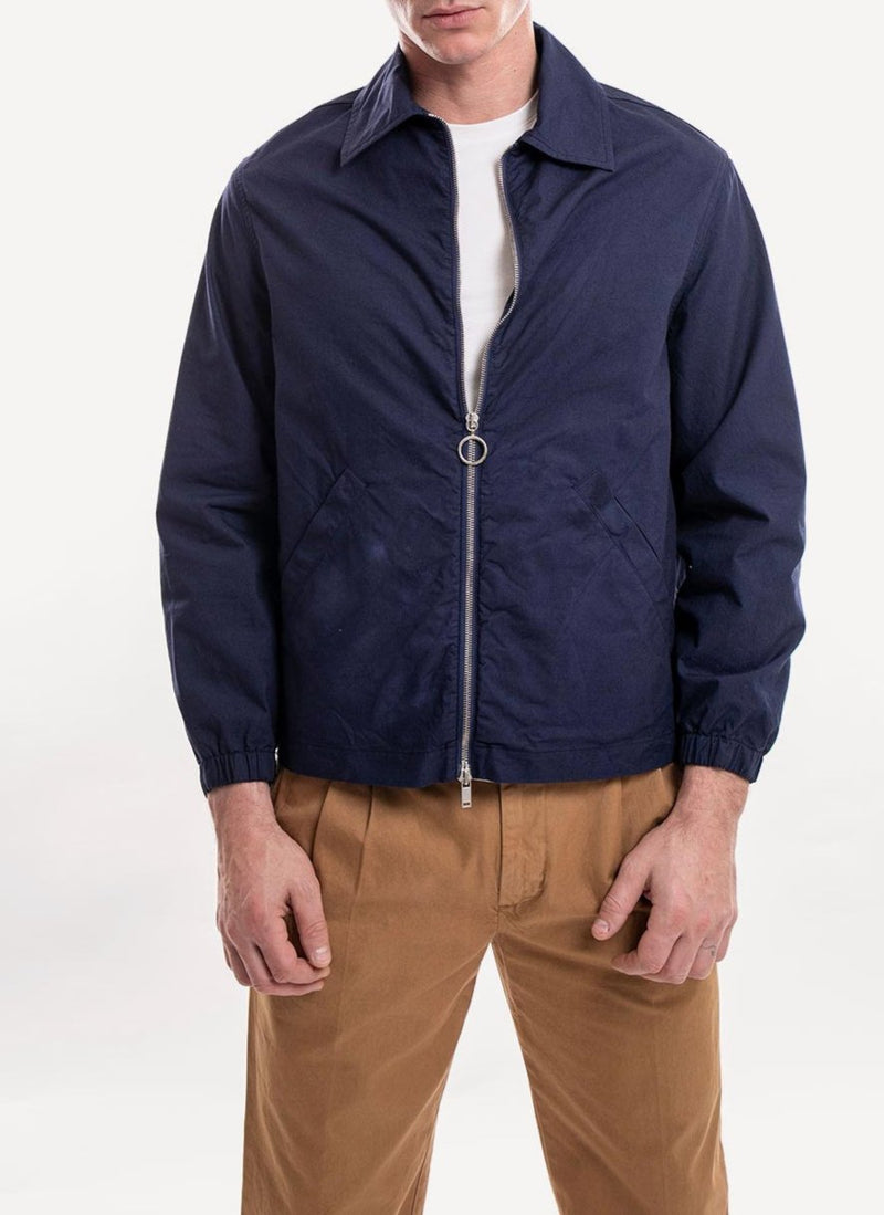 Jil Sander - Blouson Zippé - Dark Blue - Homme