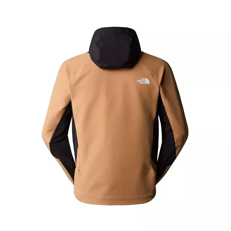 Blouson Ã Capuche M Ao Softshell - Camel - Mixte