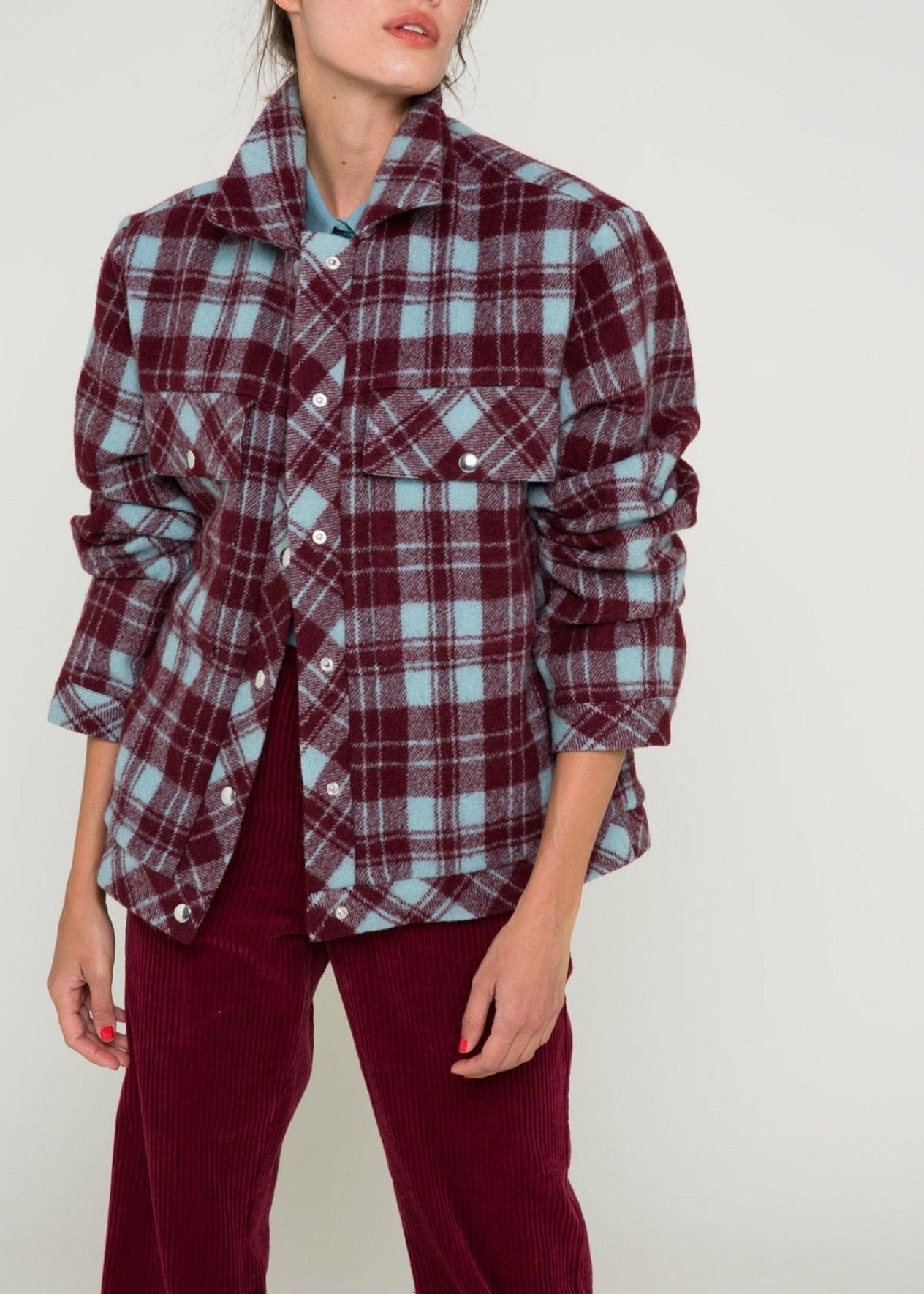 Alvy Mermoz Jacket - Bordeaux