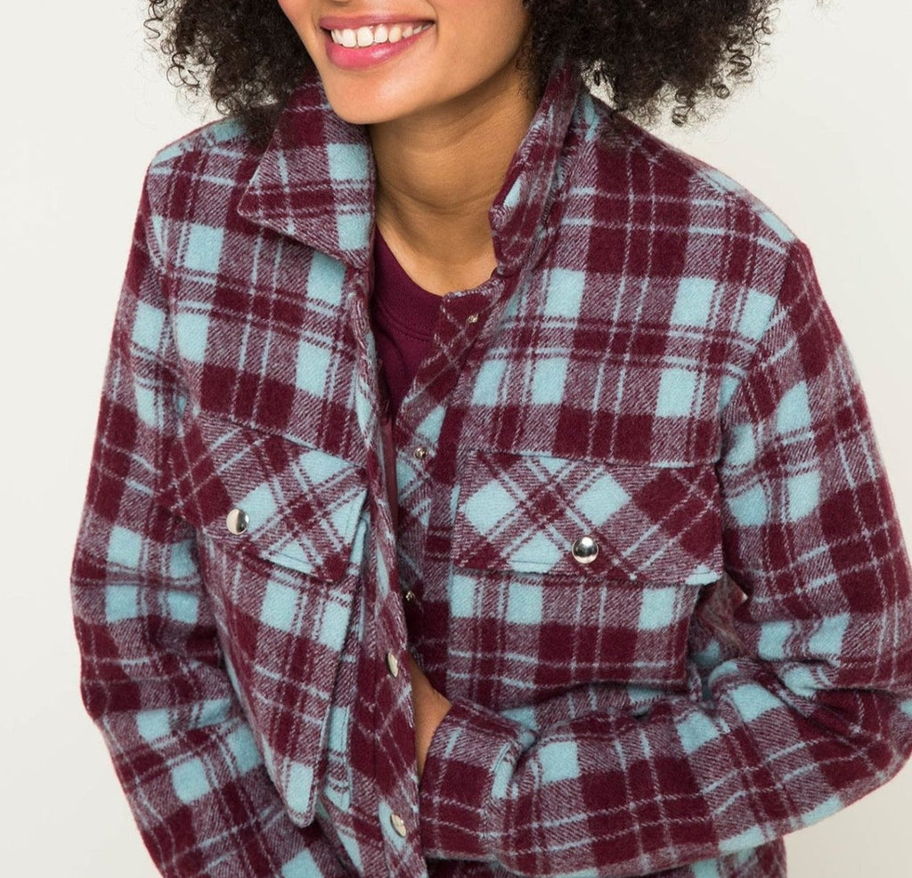 Alvy Mermoz Jacket - Bordeaux