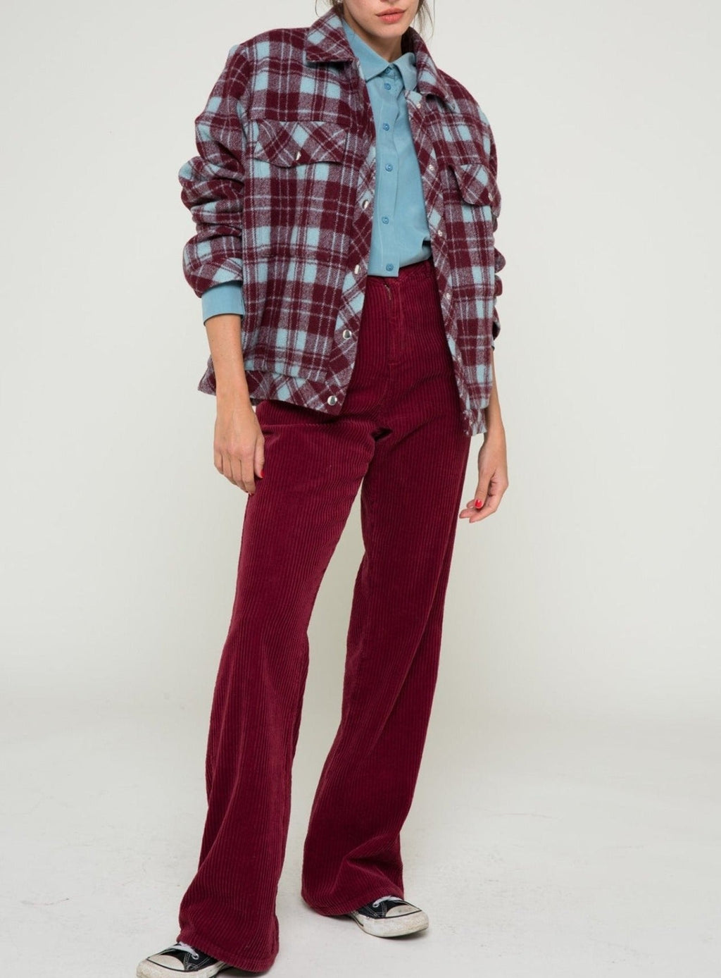 Alvy Mermoz Jacket - Bordeaux