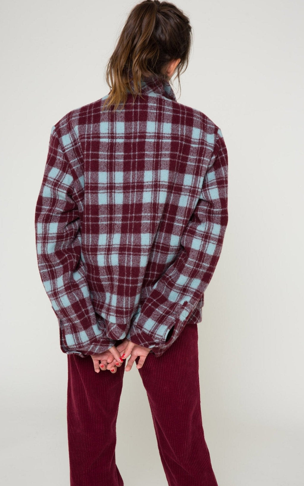 Alvy Mermoz Jacket - Bordeaux