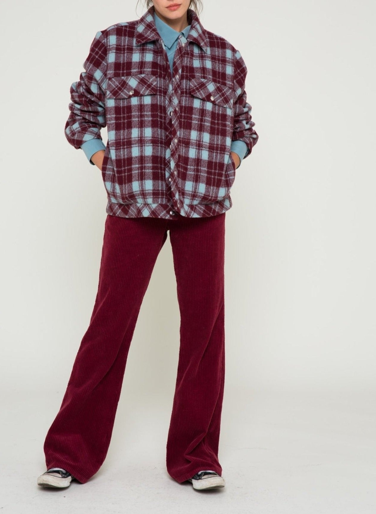 Alvy Mermoz Jacket - Bordeaux