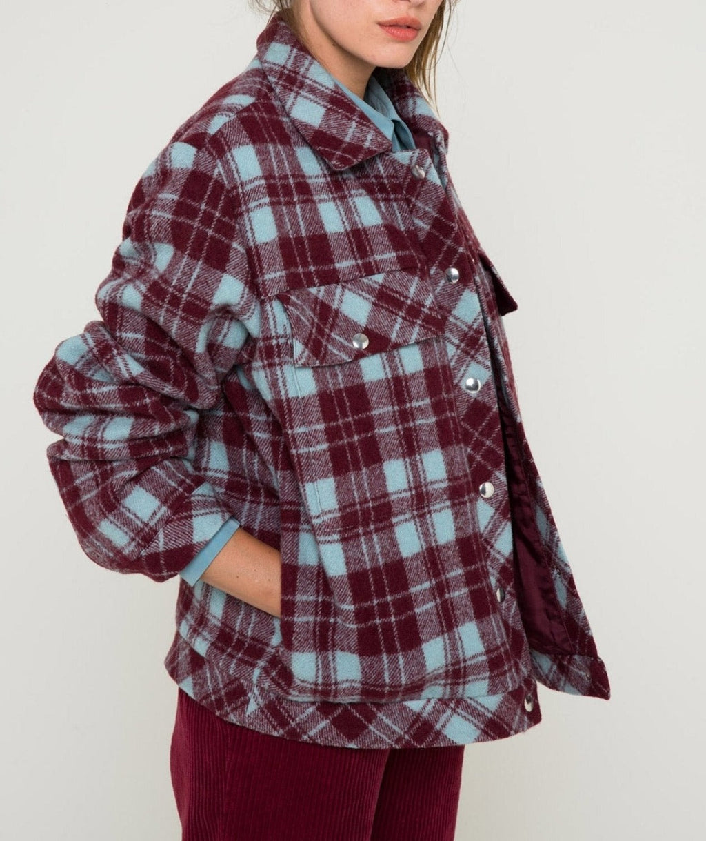 Alvy Mermoz Jacket - Bordeaux