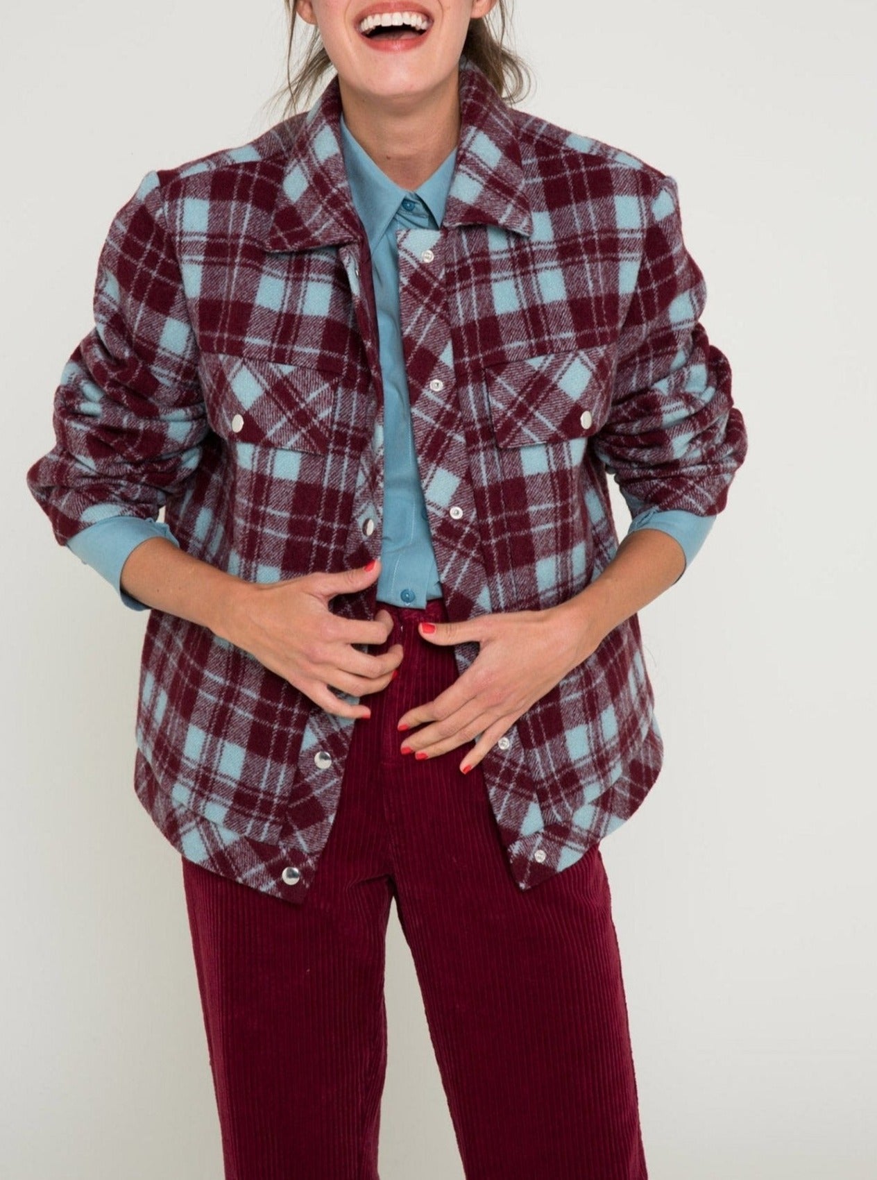 Alvy Mermoz Jacket - Bordeaux